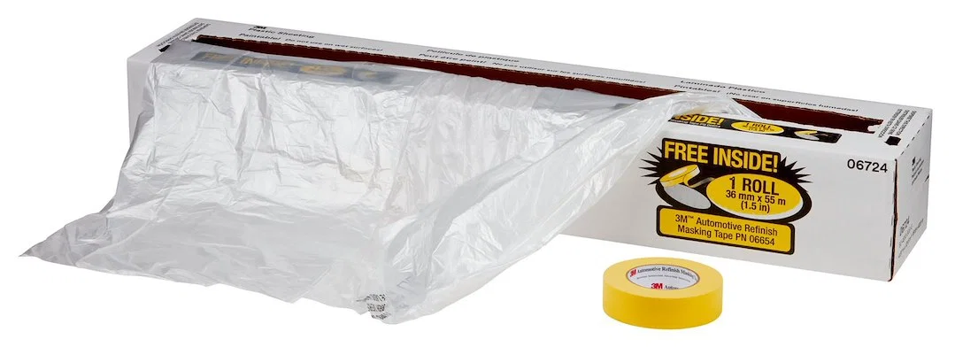 06724 – 3M Paint Spray Protection Cover, Used To Protect Other Surfaces From Overspray/ Facility Surface Protection F...